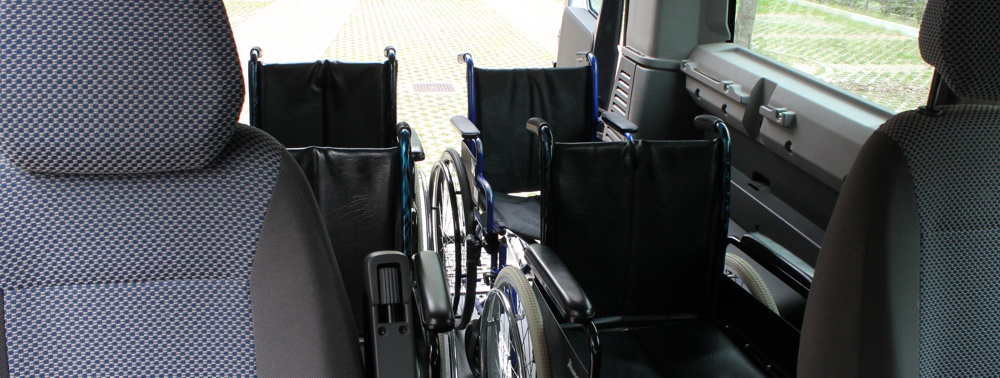 Mezzi speciali per trasporto disabili