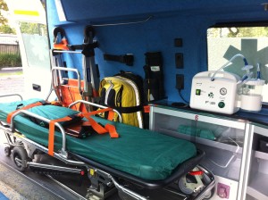 Interno Volkswagen T5 VaredoSoccorso